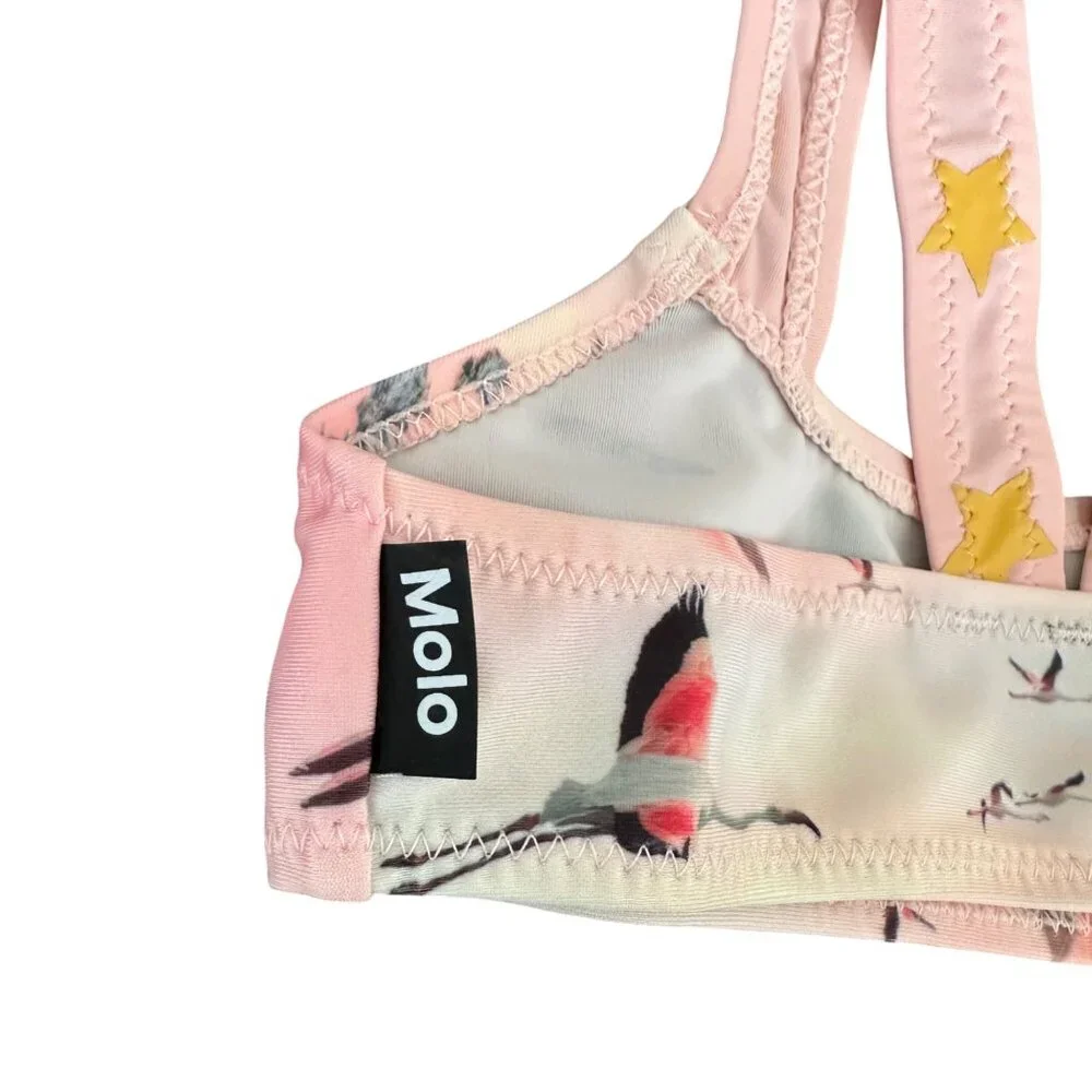 Molo Baby Toddler Girl Pink Bikini Size 18 Months